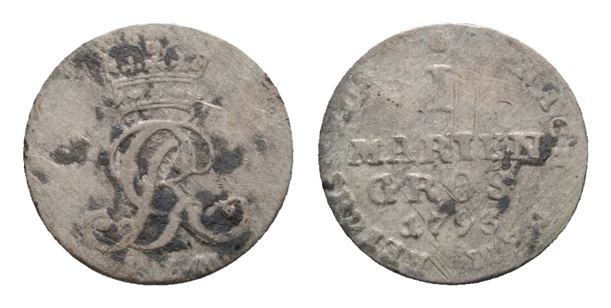  Altdeutschland; Hannover; Kleinmünze 1793   