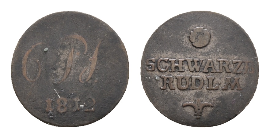  Altdeutschland; Kleinmünze 1812   