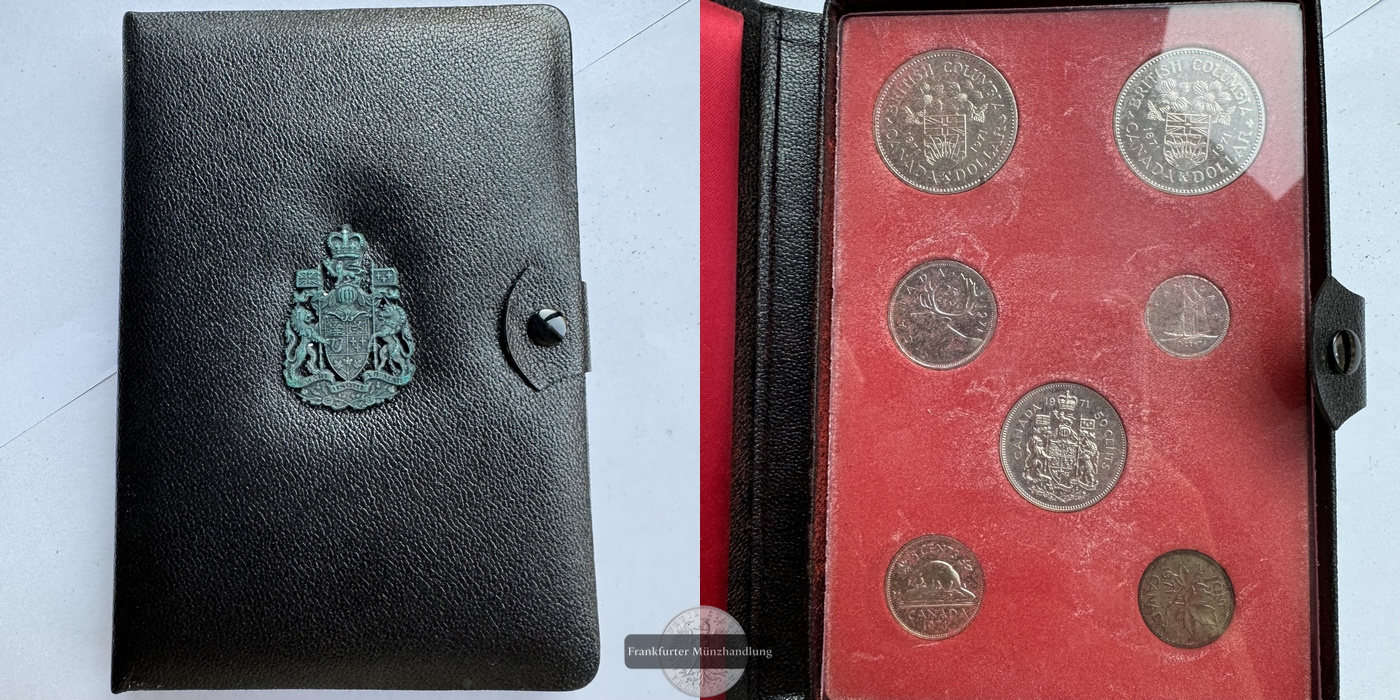  Kanada - Royal Canadian Mint Proof Set 1971 FM-Frankfurt   