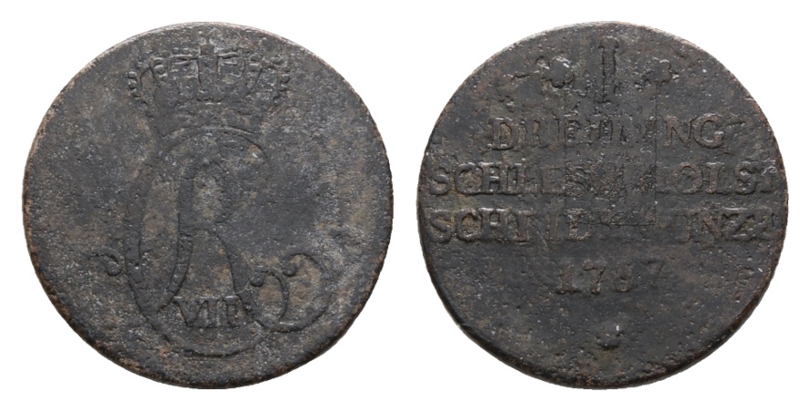  Altdeutschland; Kleinmünze 1787   