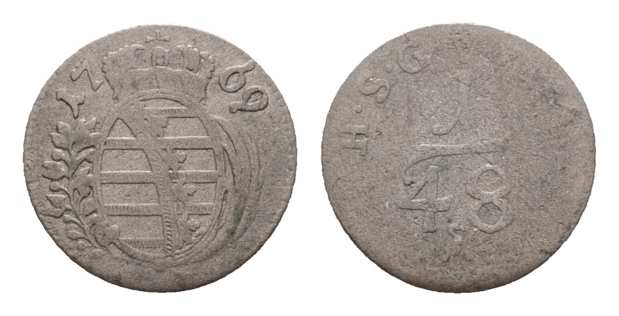  Altdeutschland; Kleinmünze 1769   