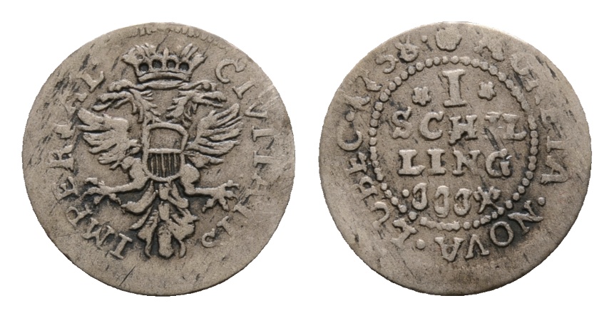  Altdeutschland; Kleinmünze 1758   