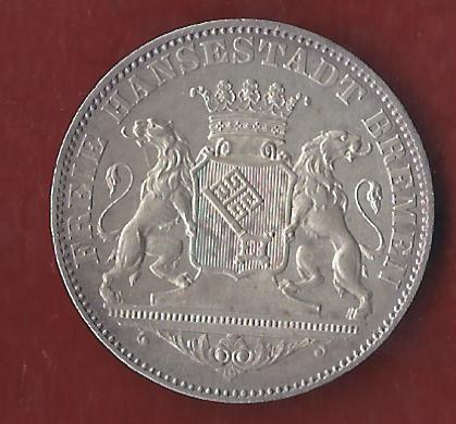  Bremen 36 Grote 1864 vz+ Münzenankauf Koblenz Frank Maurer AI314   