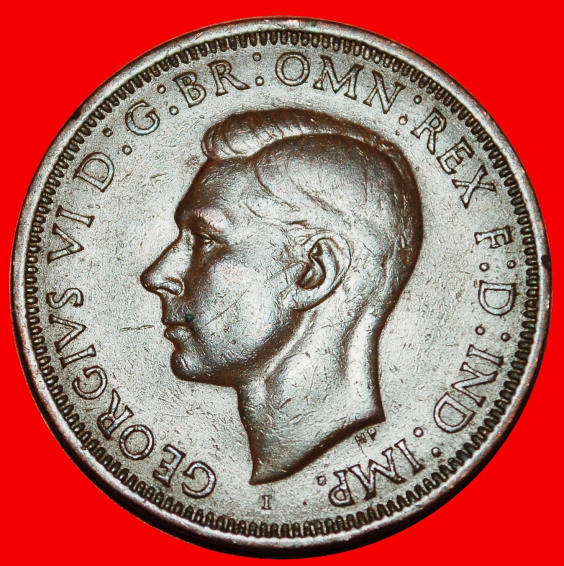  Ⰶ KANGAROO INDIA: AUSTRALIA ★ 1 PENNY 1942I BOMBAY! GEORGE VI (1937-1952)! ★LOW START ★ NO RESERVE!   