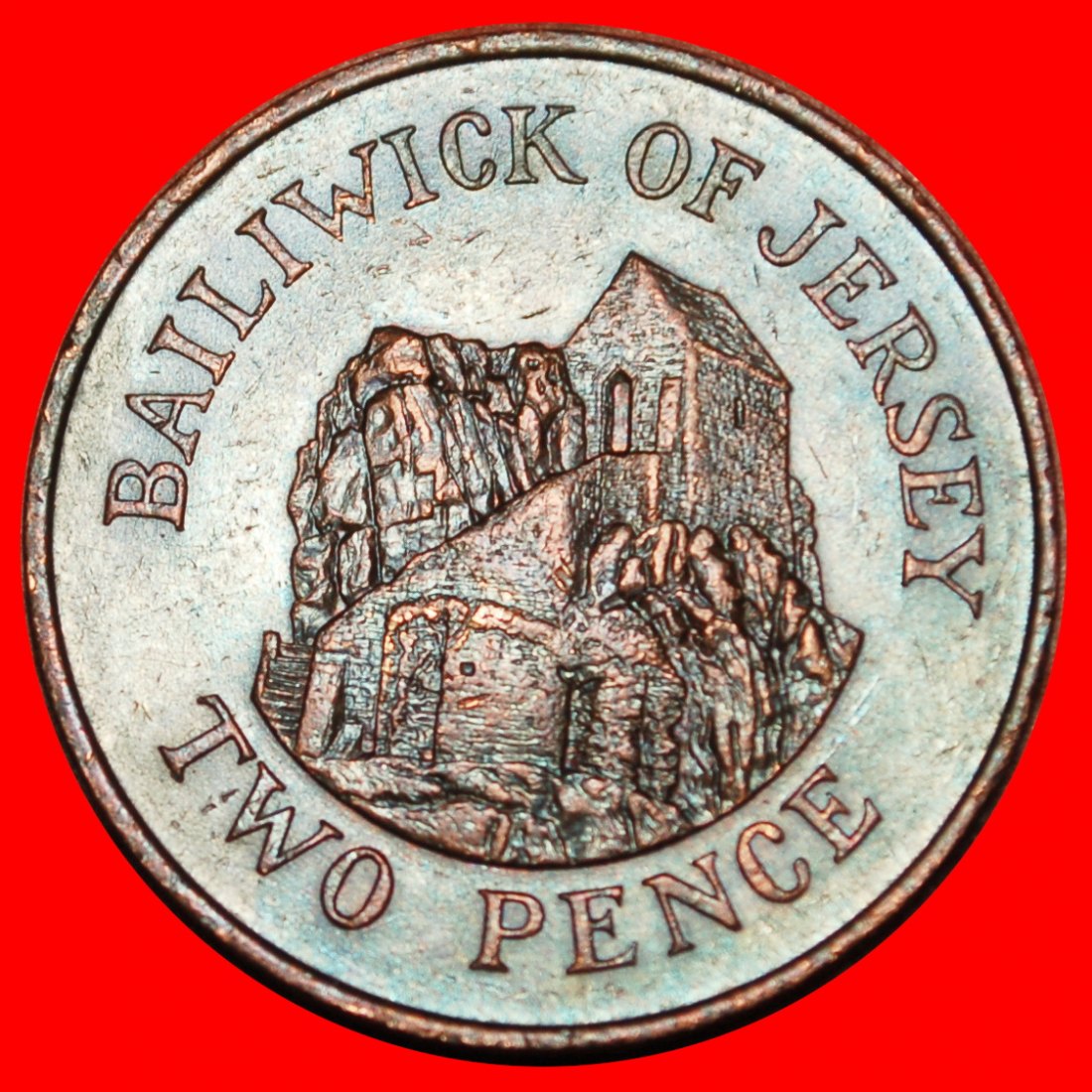  Ⰶ GREAT BRITAIN 1983-1992:JERSEY★2 PENCE 1983 HERMITAGE★ELIZABETH II 1953-2022★LOW START★NO RESERVE!   