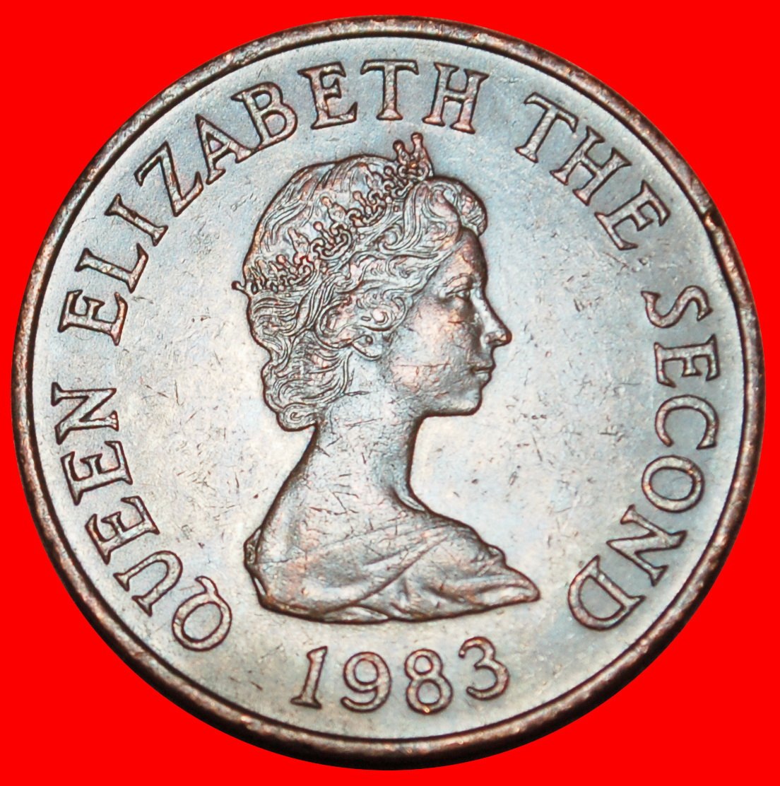  Ⰶ GREAT BRITAIN 1983-1992:JERSEY★2 PENCE 1983 HERMITAGE★ELIZABETH II 1953-2022★LOW START★NO RESERVE!   