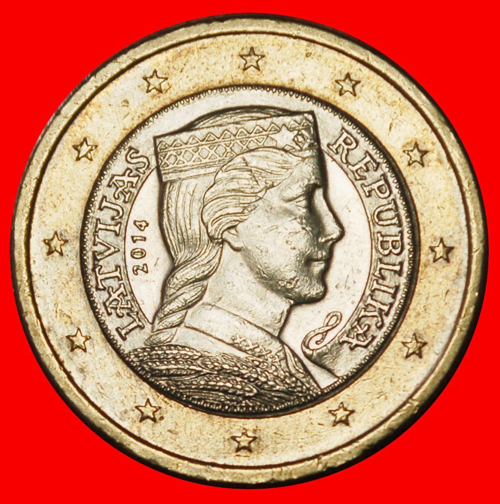 Ⰶ GERMANY (2014-2022): latvia (ex. the USSR, russia) ★ 1 euro 2014! ★LOW START★NO RESERVE!