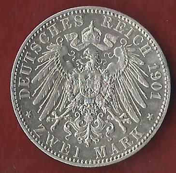  Preussen 2 Mark Wilhelm II 200 Jahre Münzenankauf Koblenz Frank Maurer AI333   