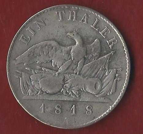  Preussen Thaler 1818  Münzenankauf Koblenz Frank Maurer AI348   