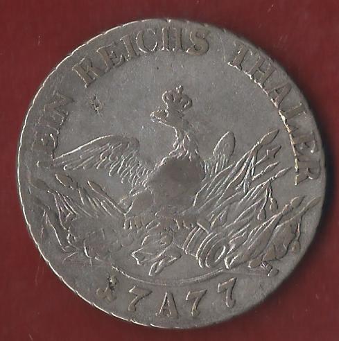  Preussen Thaler 1777  Münzenankauf Koblenz Frank Maurer AI349   