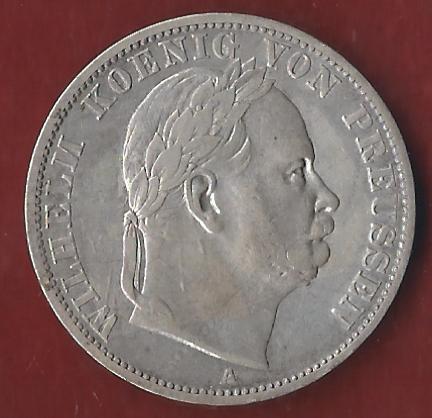  Preussen Thaler 1866 Münzenankauf Koblenz Frank Maurer AI350   