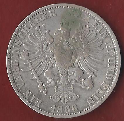  Preussen Thaler 1866 Münzenankauf Koblenz Frank Maurer AI350   