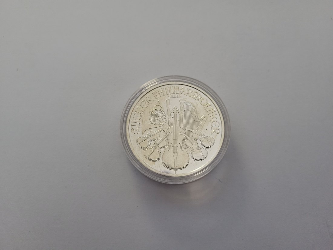  Philharmoniker 2021 1 OZ Unze silber 999 Österreich Spittalgold9800 (1248   