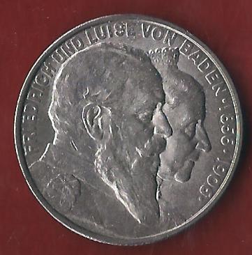  Baden 2 Mark 1906 Münzenankauf Koblenz Frank Maurer AI364   