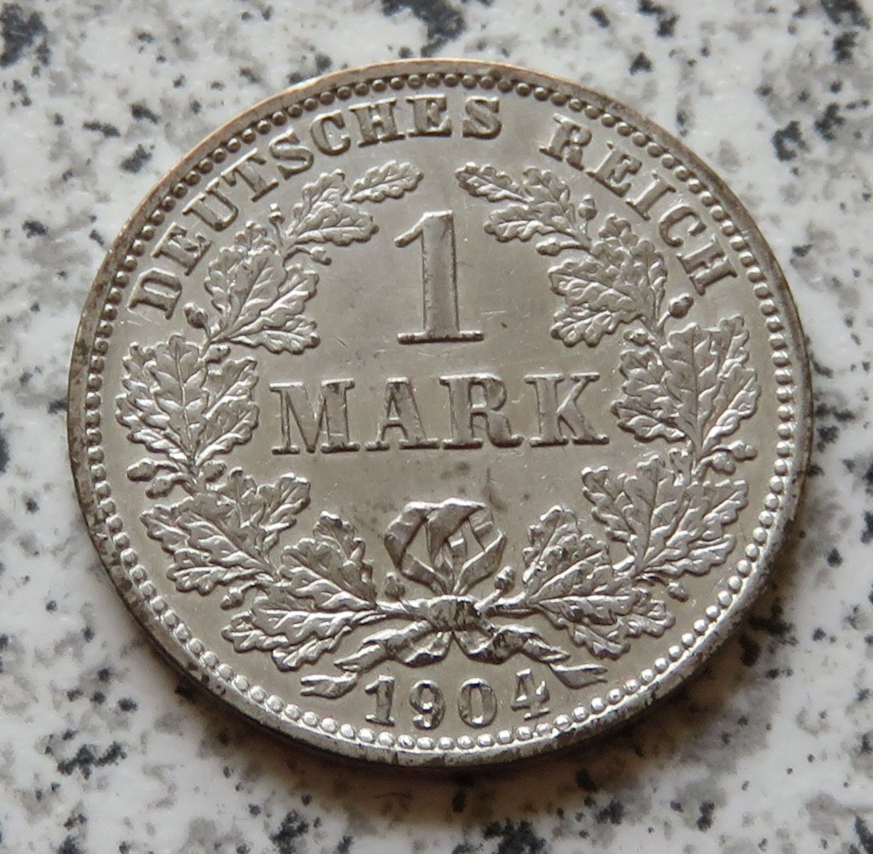  Kaiserreich 1 Mark 1904 E   