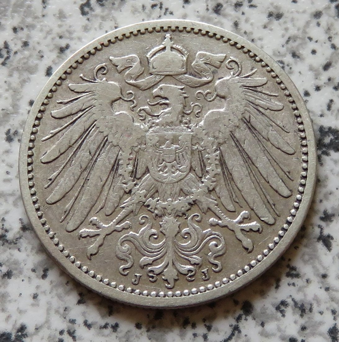 Kaiserreich 1 Mark 1904 J   