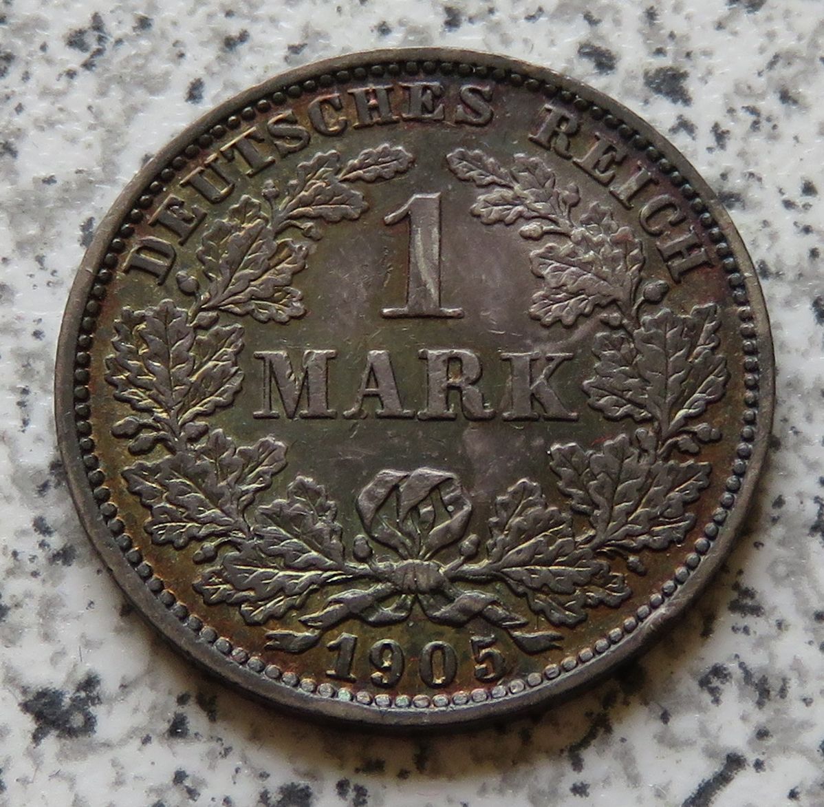  Kaiserreich 1 Mark 1905 E   