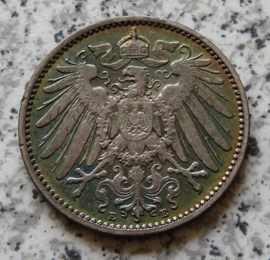  Kaiserreich 1 Mark 1905 E   