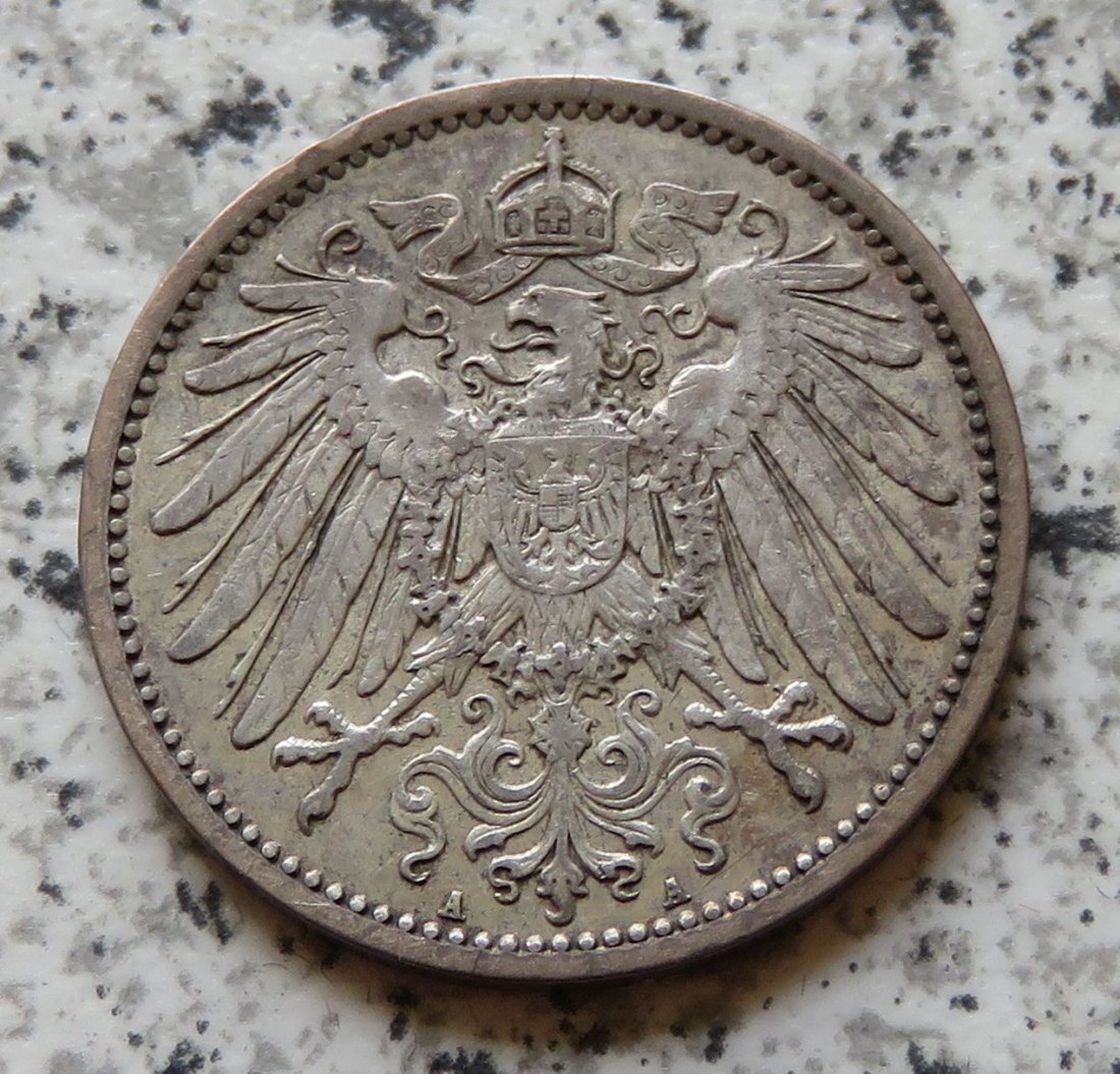  Kaiserreich 1 Mark 1906 A   