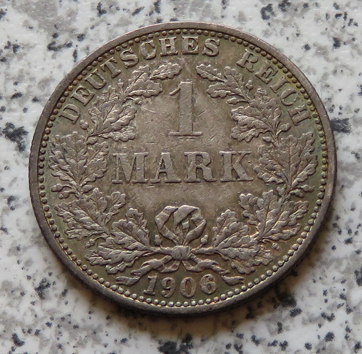  Kaiserreich 1 Mark 1906 F   