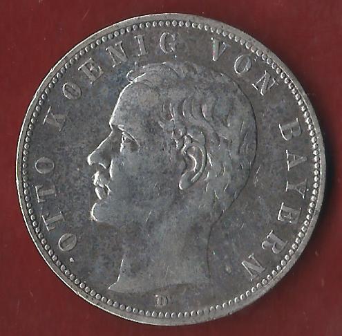  Bayern 5 Mark 1901 Münzenankauf Koblenz Frank Maurer AI376   