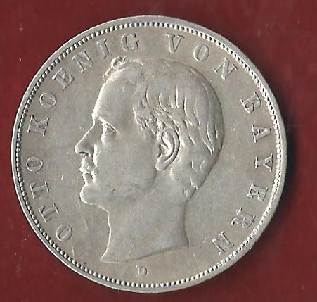  Bayern 3 Mark 1909 Münzenankauf Koblenz Frank Maurer AI377   