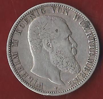  Wuerttemberg 2 Mark 1902  Münzenankauf Koblenz Frank Maurer AI387   