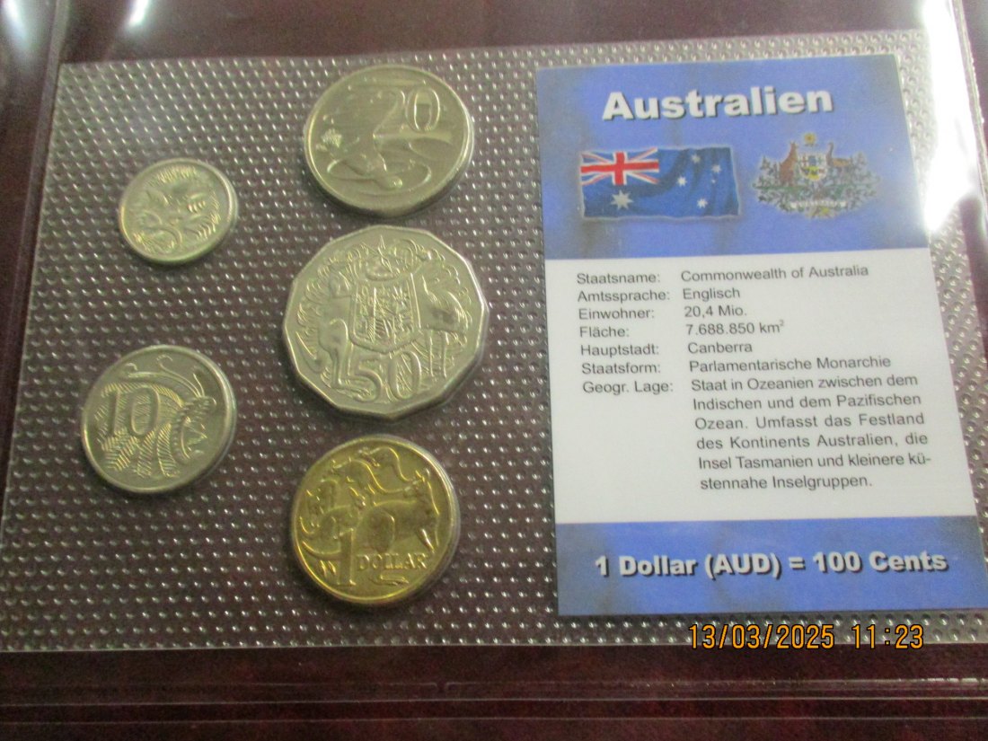  Münzen Australien siehe Foto /1   