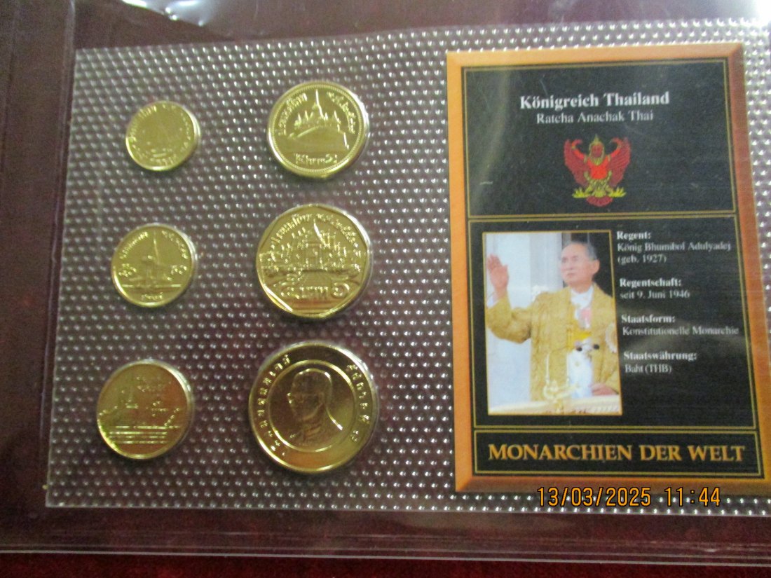  Münzen Thailand siehe Foto /1   