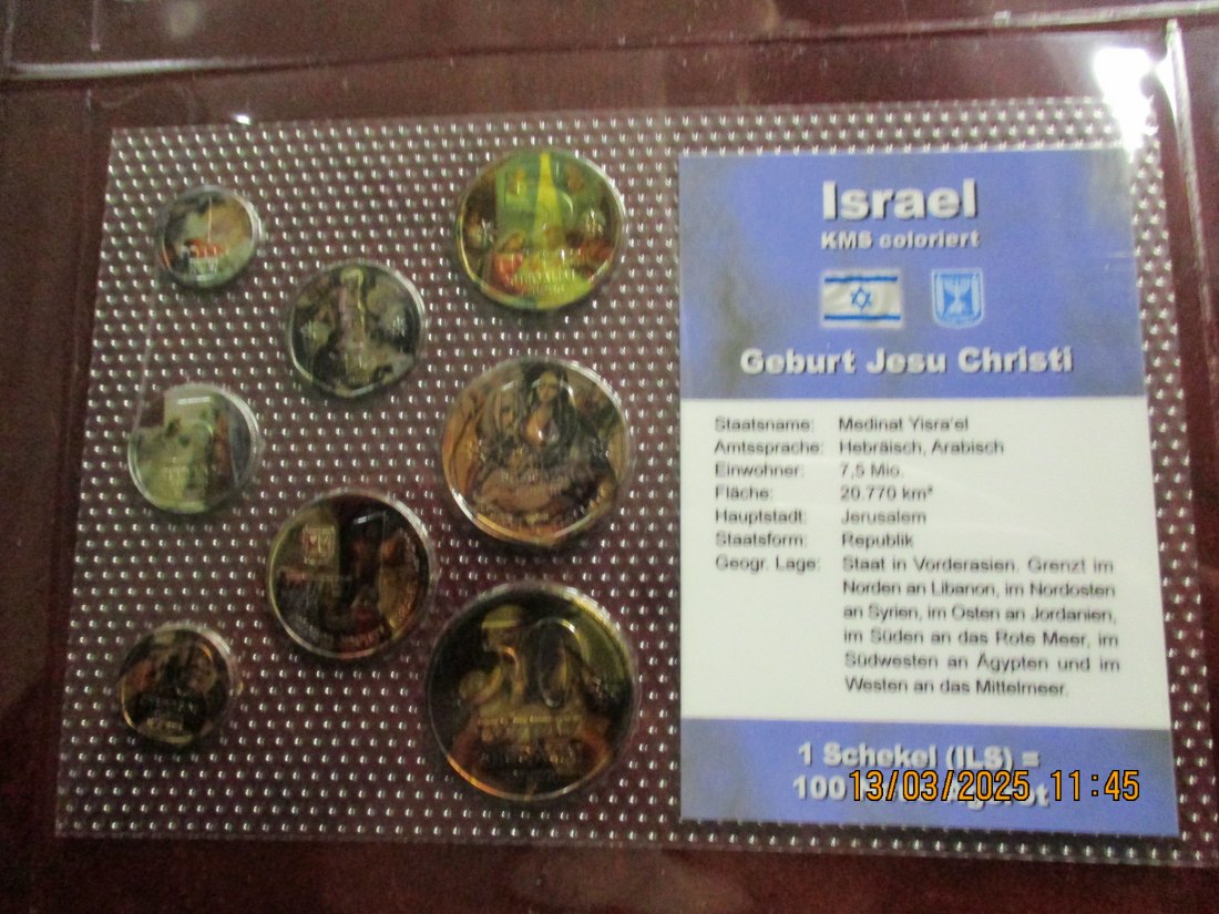  Münzen Israel siehe Foto /1   
