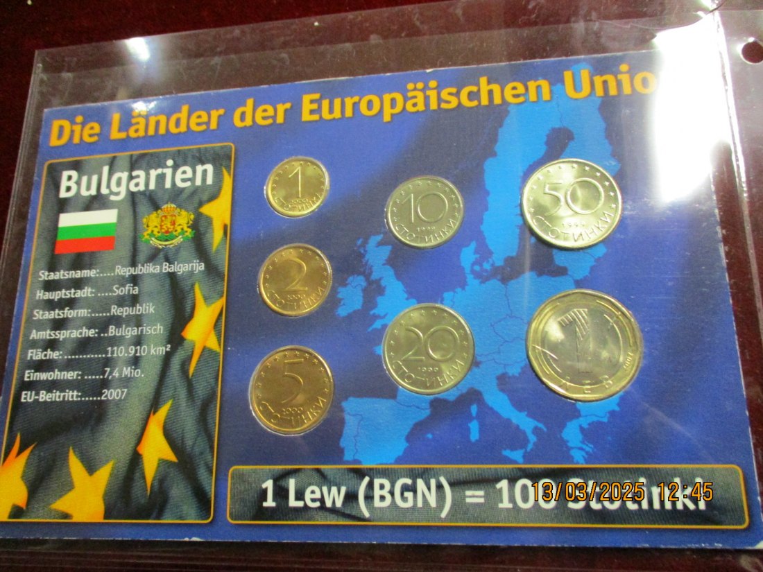  Münzen Bulgarien siehe Foto /2   