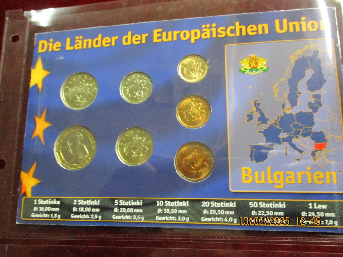  Münzen Bulgarien siehe Foto /2   