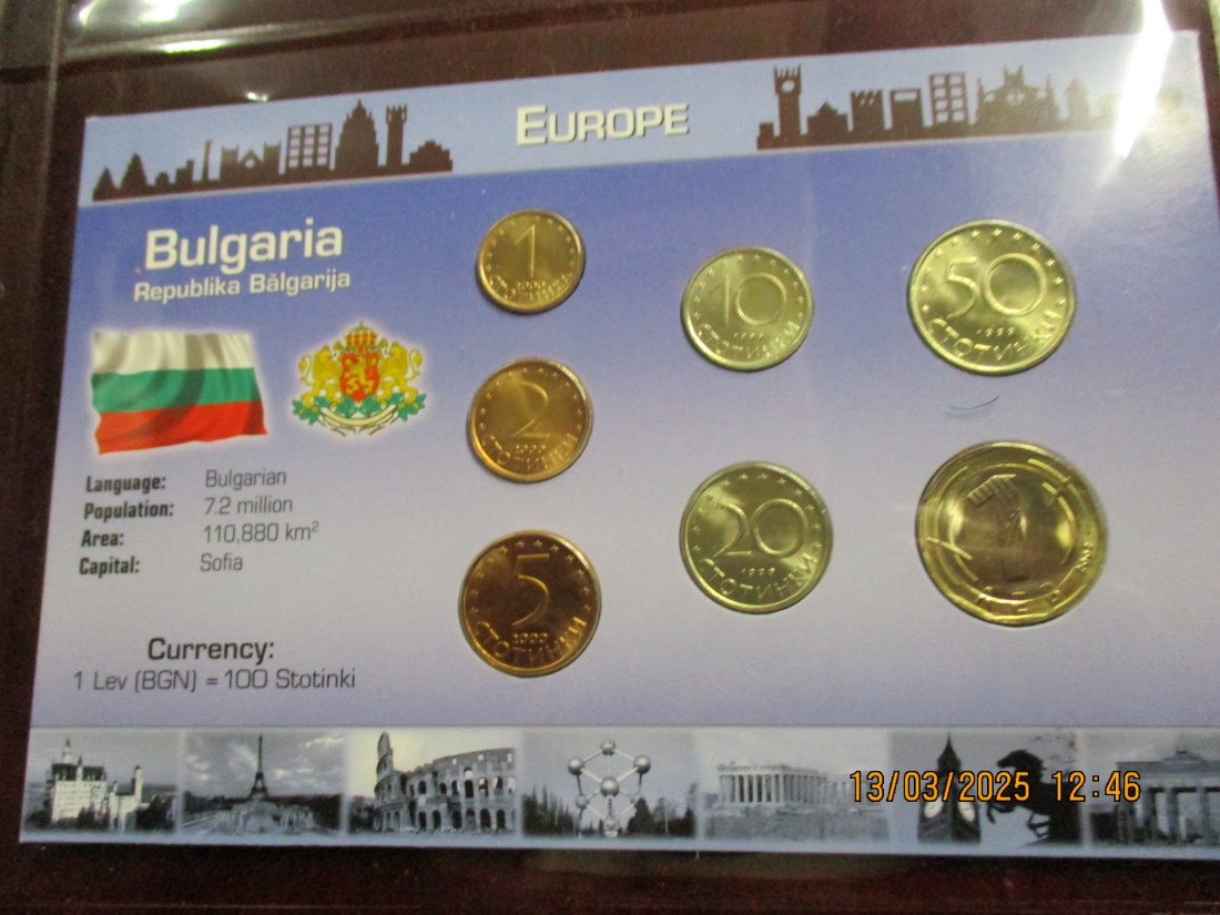  Münzen Bulgarien siehe Foto /2   