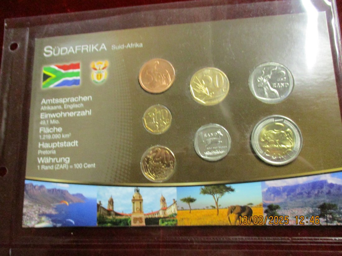  Münzen Südafrika siehe Foto /2   