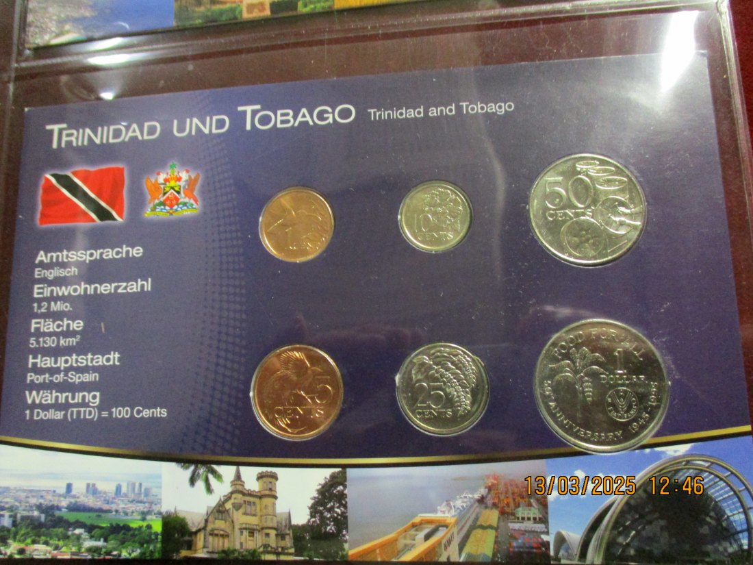  Münzen Trinidad und Tobago siehe Foto /2   