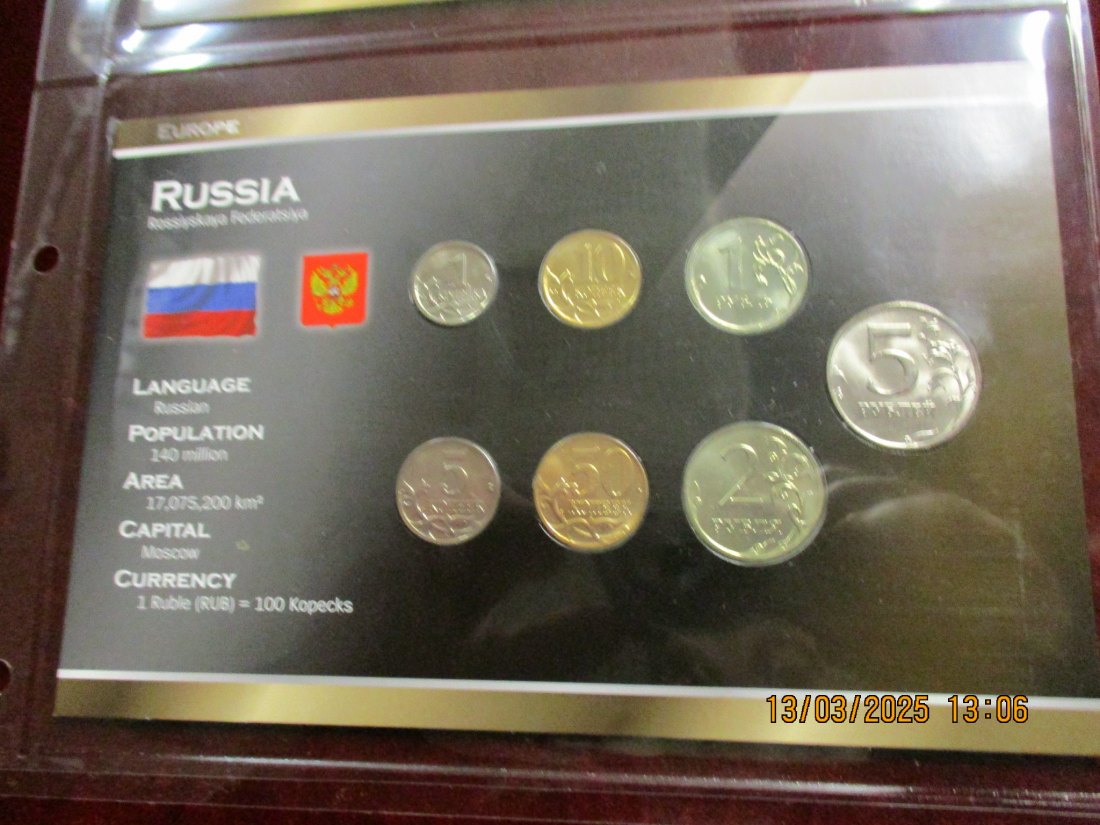  Münzen Russland siehe Foto /2   