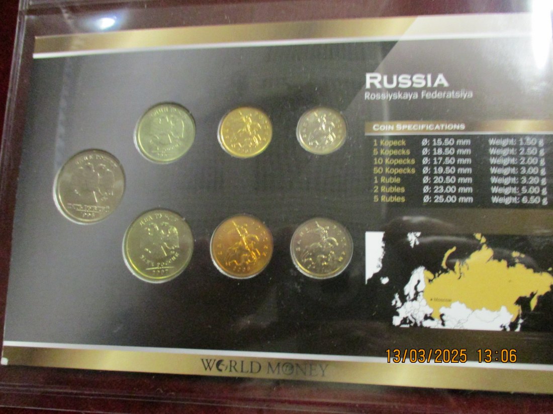  Münzen Russland siehe Foto /2   