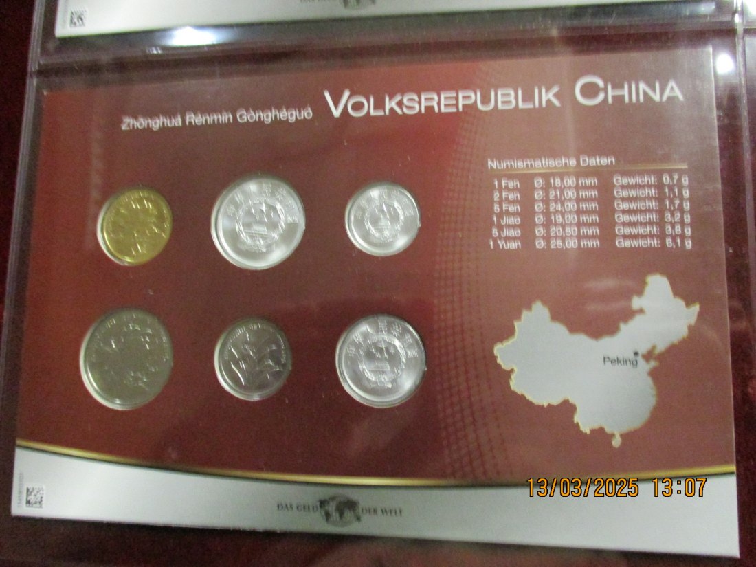  Münzen China siehe Foto /2   