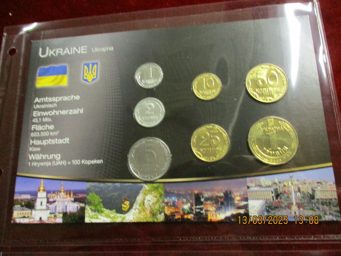  Münzen Ukraine siehe Foto /2   