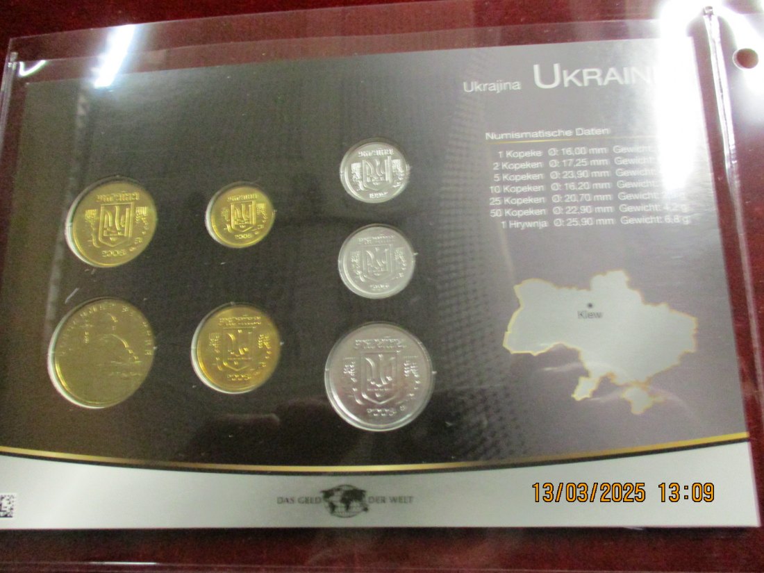  Münzen Ukraine siehe Foto /2   