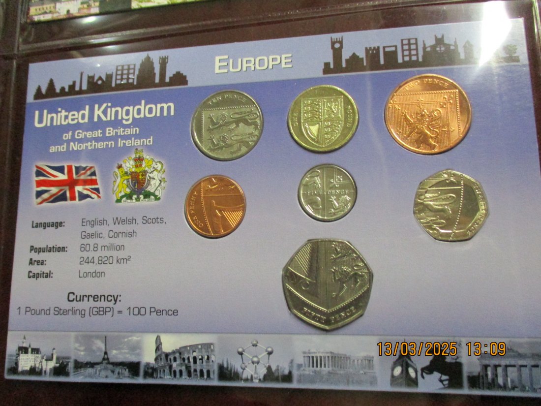  Münzen United Kingdom siehe Foto /2   