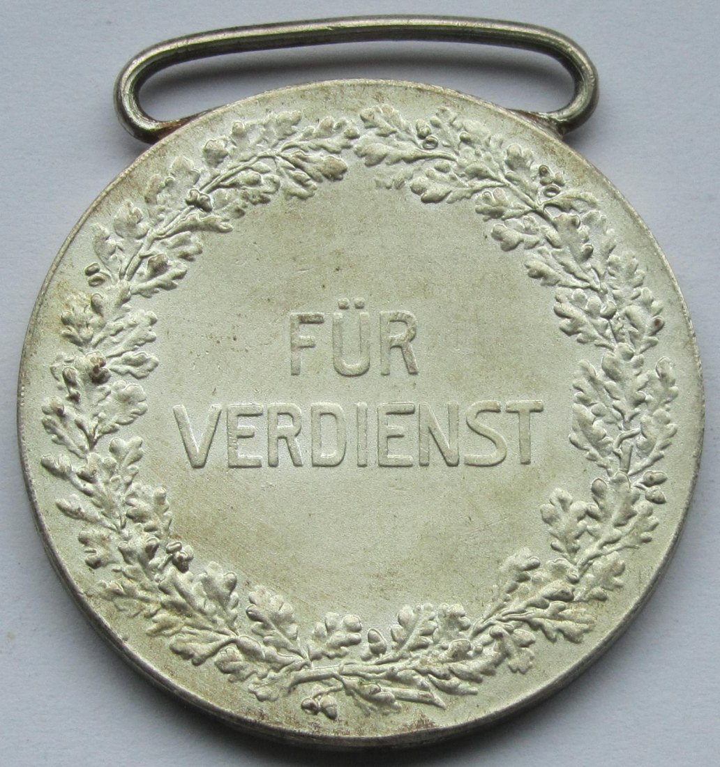  Versilberte Verdienstmedaille Baden   