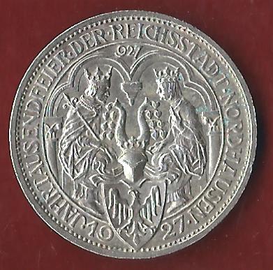  Weimar 3 Mark Nordhausen Münzenankauf Koblenz Frank Maurer AI401   