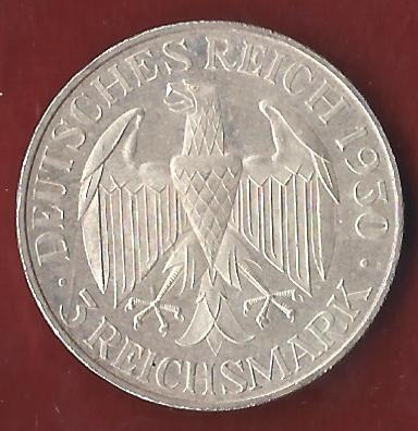  Weimar 3 Mark Zeppelin 1930 Münzenankauf Koblenz Frank Maurer AI402   