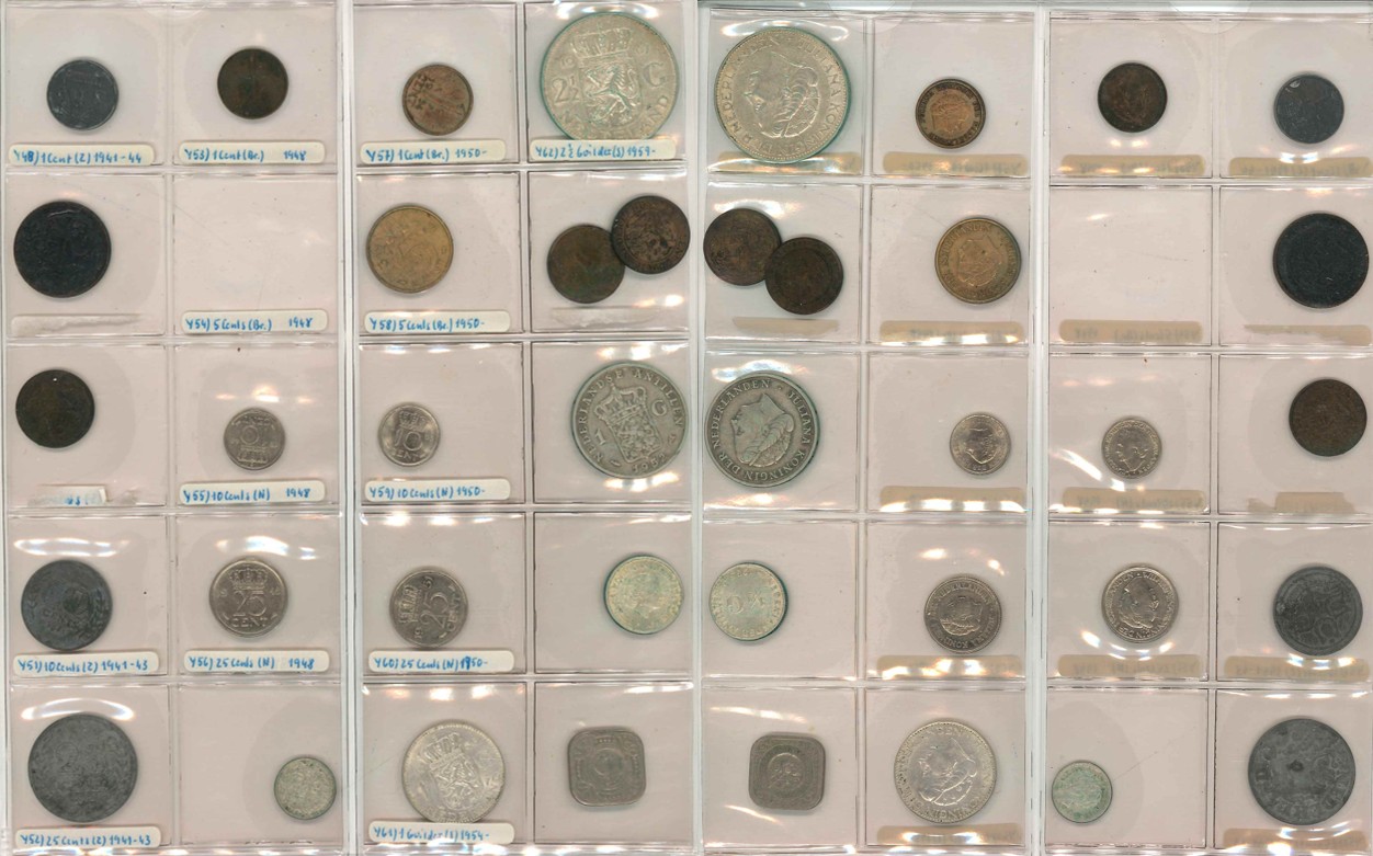  Niederlande; Lot Kleinmünzen ( 20 Stück)   