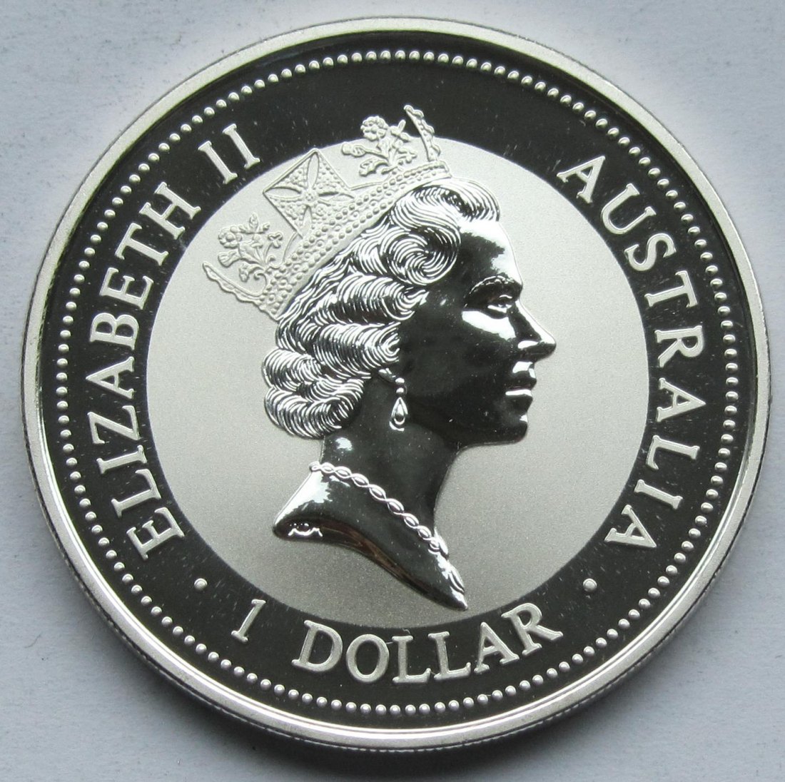  Australien: Silberunze Kookaburra 1996   