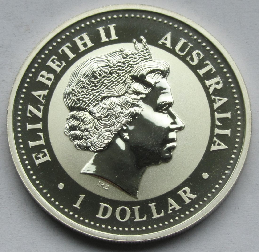  Australien: Silberunze Kookaburra 1999   