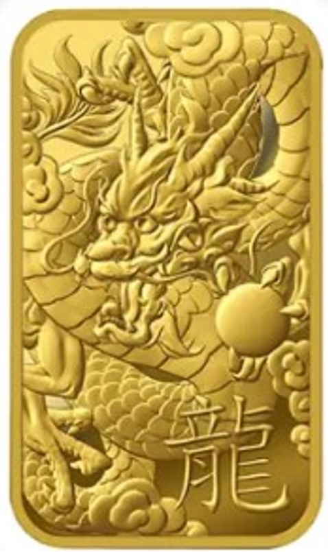  -kirofa - Schweiz - Baren Gold 10 g.- 9999  - YEAR OF THE DRAGON 2024 .  ARGOR-HERAEUS. LTD EDITION.   