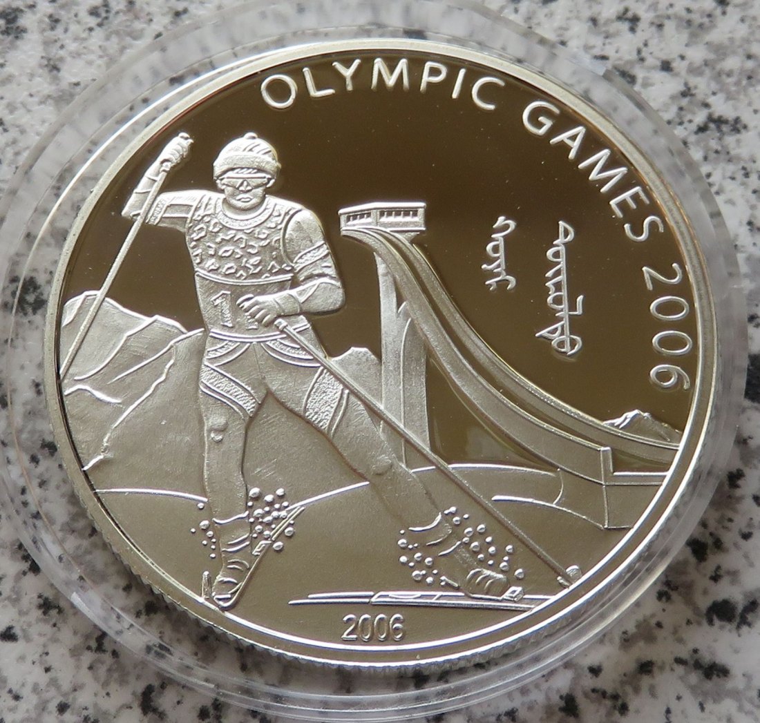  Mongolei 500 Togrog 2006, 25,0 Gramm 925-er Silber   