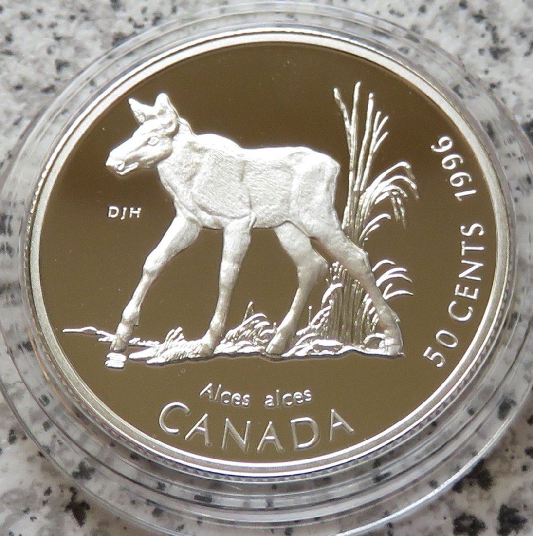  Canada 50 Cents 1996   